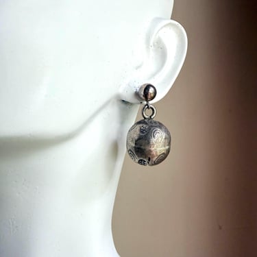 Sterling Chime Earrings Pierced Handmade 
