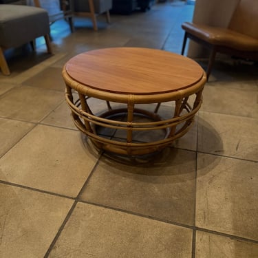Rattan Coffee Table by West Elm