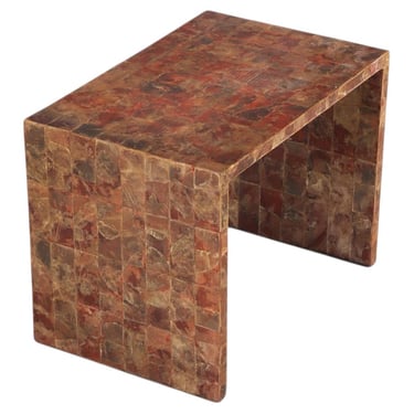 A Mica covered coffee or side table