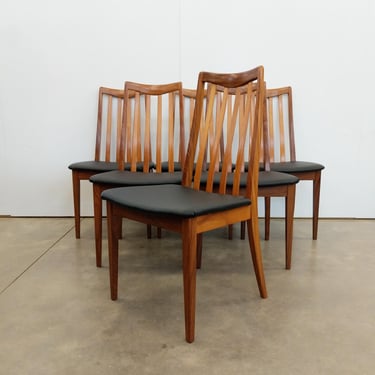 Set of 6 Vintage Mid Century Modern Dining Chairs by G Plan 