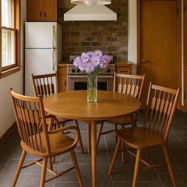 Mid-Century Modern dining chairs from the 