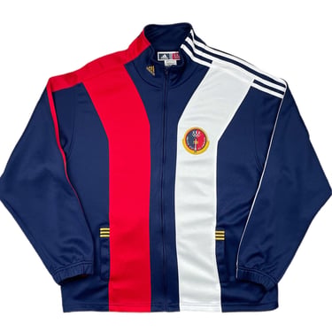 Vintage 2000 Adidas USA Olympic Team Full Zip Warm Up Track Jacket (XL) 