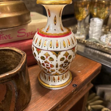 Vintage hand painted vase