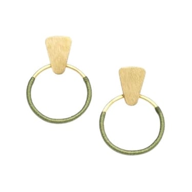 MTBE Gold Hoop Earrings