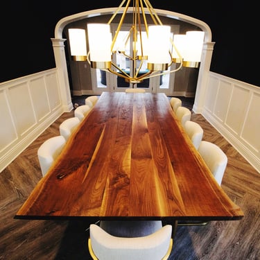 Custom Live Edge Dining Table Quote 
