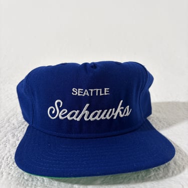 Vintage Seattle Seahawks Script Snapback