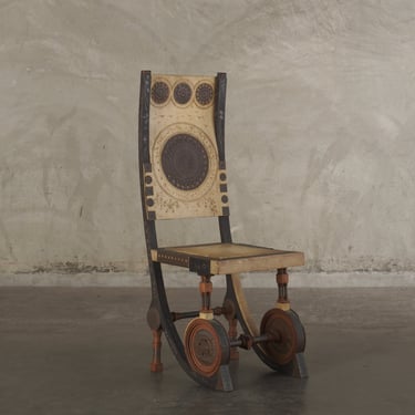CARLO BUGATTI SIDE CHAIR, ITALY, c1902