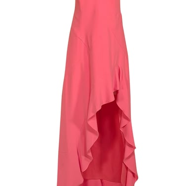 Amanda Uprichard - Bubble Gum Pink Strapless Formal Dress Sz L