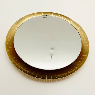 XXL Illuminated Mid-Century Modern Mirror | 1950s 