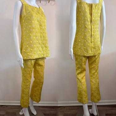 1960's Two Piece Glam Maternity Set 