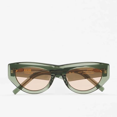 KALEOS Groff Sunglasses in Transparent Green