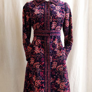 1960s Muriel Velvet Coat M