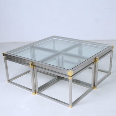 Maison Charles Nested Coffee Table in 5 parts 