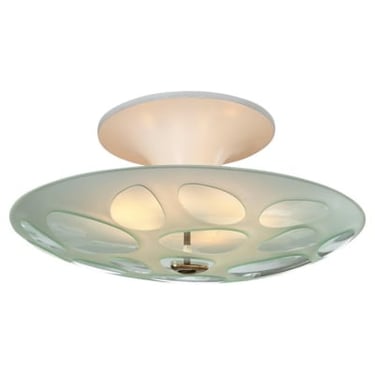 Max Ingrand Flush Mount Chandelier for Fontana Arte