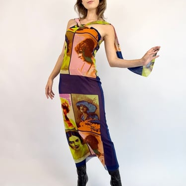 Jean Paul Gaultier Soleil Mesh 2002 Portraits Dress