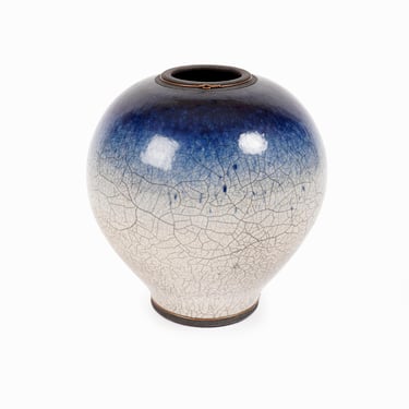 Gruchalla Rosetti Raku Vase Ceramic Decorative Fine Art Ceramics Vintage 