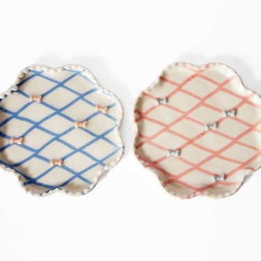 Nerikomi Ribbon Plate