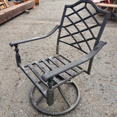 Black Patio Chairs 25 x 36