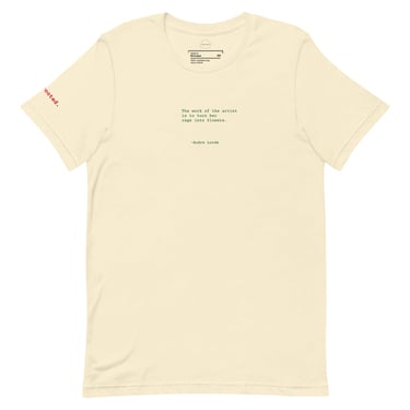 Rage & Bloom - Audre Lorde -T-shirt