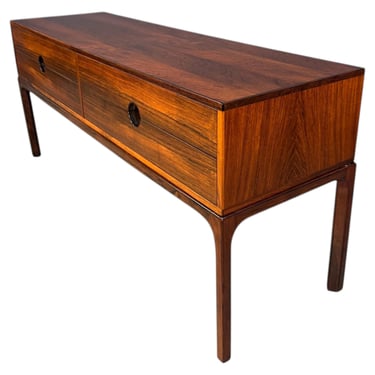 Kai Kristiansen Model 394 “Entre” Rosewood Low Chest for Aksel Kjersgaard