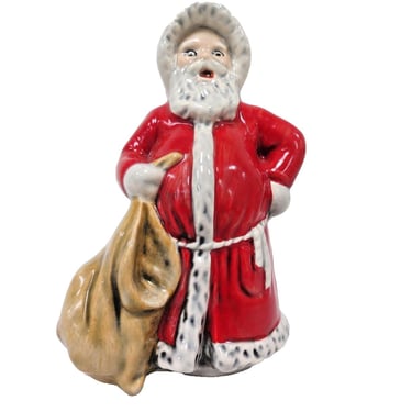 Vintage 1975 Goebel Santa Claus Figurine 44 350-09 West Germany Christmas Decor 