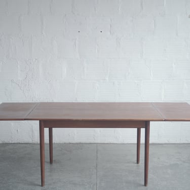 Danish Teak Draw Leaf Dining Table