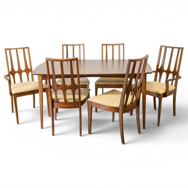 Vintage Walnut Dining Table Fully Refinished