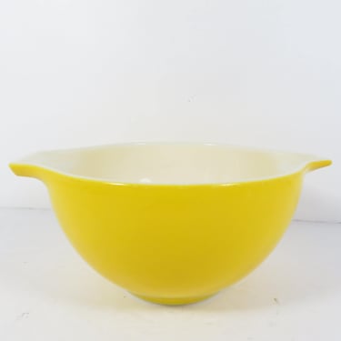 Vintage Pyrex Yellow Daisy 441 Small Pyrex Mixing Bowl 
