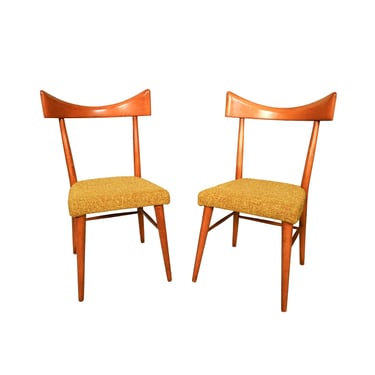 Paul McCobb Winchendon Furniture Planner Group #1534 Bowtie Dining Chairs MCM 