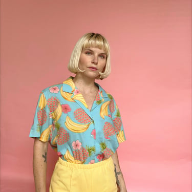 Vintage Banana Pineapple Shirt 