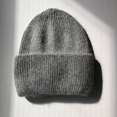 Billy Bamboo Angora Mid Gray Beanie