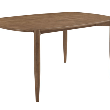 Dortch Oval 63-inch Solid Wood Dining Table Walnut