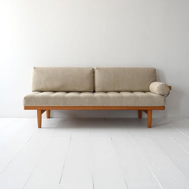 Mid-Century Scandinavian Teak Daybed Sofa “Carina” by Svensson & Sandström for KOK Möbel, 1960s Vintage 