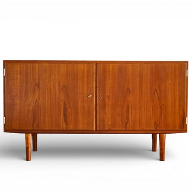 Vintage Carlo Jensen for Hundevad Teak Two Door Credenza