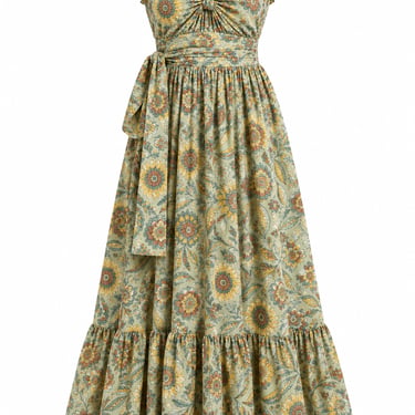 The Parker Maxi Dress – Sage Meadow Floral