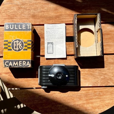 1936 Kodak Bullet Camera, Walter Dorwin Teague Design 
