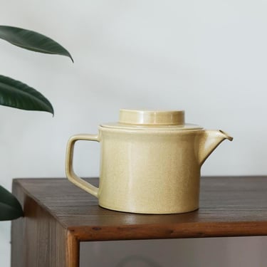 Vintage Johnson Brothers Dorado Teapot 1970s Stoneware MCM Modern Tea Pot Made in England Retro Kitchen 