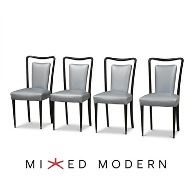 Melchiorre Bega Blue Dining Chairs - Set of 4 