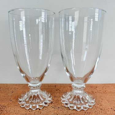 Anchor Hocking Clear Berwick Boopie (2) Iced Tea 7