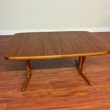 Danish Teak Two Leaf Dining Table