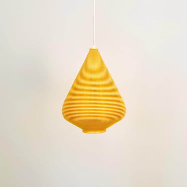 Mid-Century Modern Plastic Pendant Lamp by Rotaflex | 1960s 