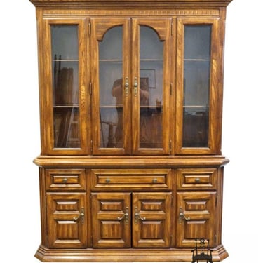 HIGH END VINTAGE Solid Oak Rustic European 62