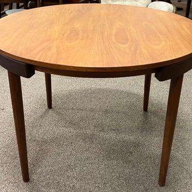 Item #A318 Hans Olsen for Frem Røjle Mid Century Round Danish Teak Dining Table c.1950