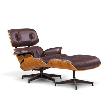 Charles and Ray Eames for Herman Miller Mid Century Lounge Chair and Ottoman 