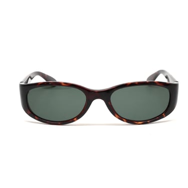 Authentic Vintage Deadstock 1990s Tortoise Oval Sunglasses 