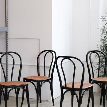 Italian Bentwood & Cane Chairs