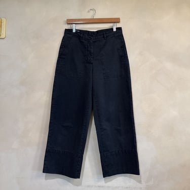 Cotton Wide Leg Pant Sz 38