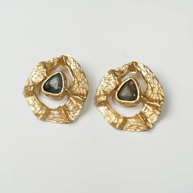 Labradorite Kavi Earrings