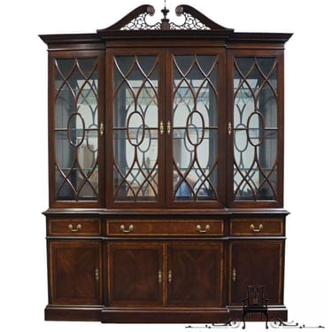 PENNSYLVANIA HOUSE Banded Mahogany Traditional Chippendale Style 71