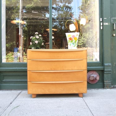 Vintage 50's solid maple Heywood Wakefield dresser Jan 23 1953 (1) | Free delivery in NYC and Hudson Valley areas 